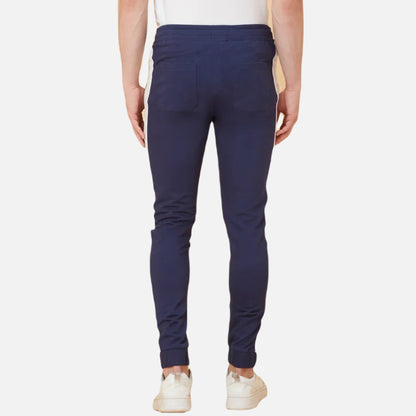 Regular Fit Track Pant-Dress Blue