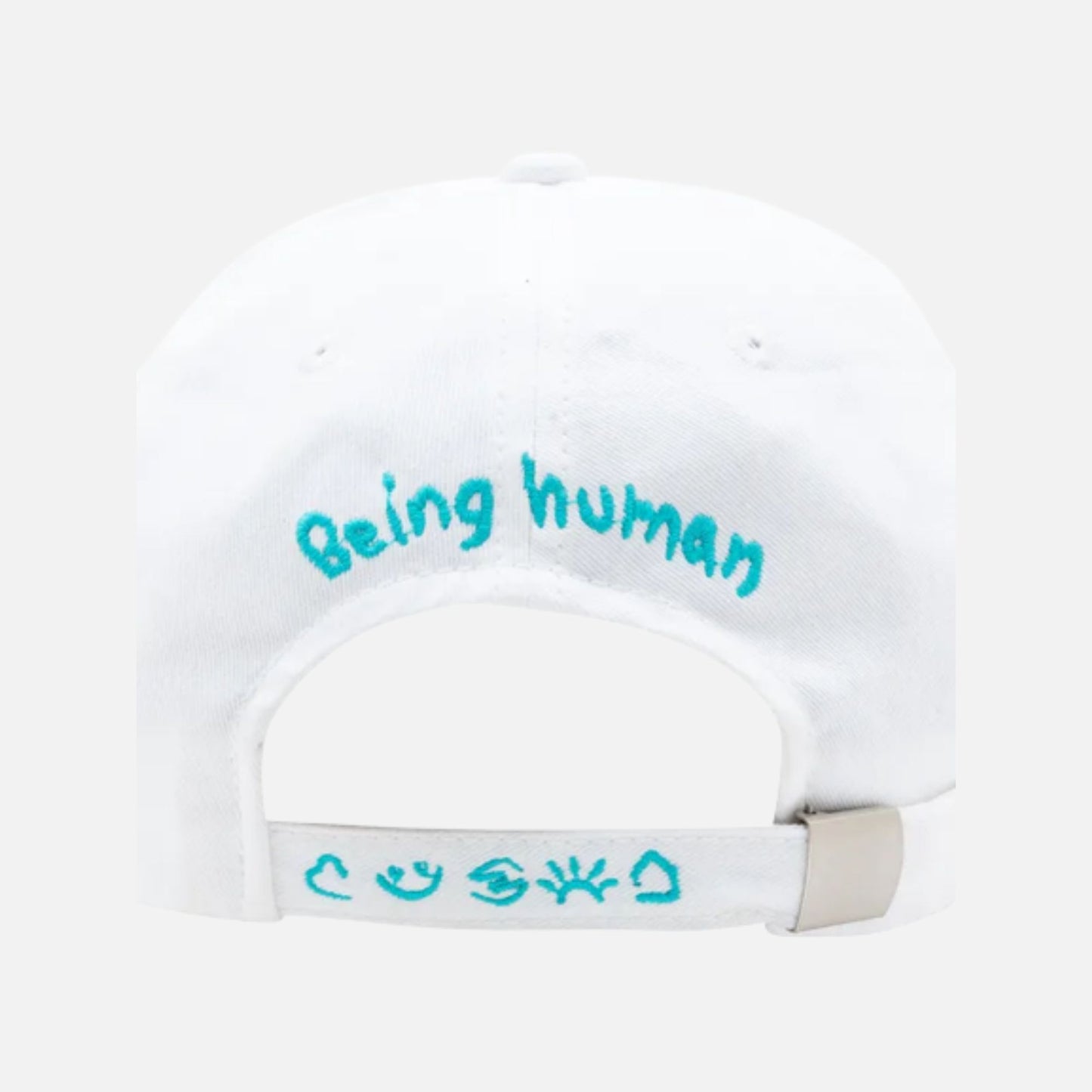 BEING HUMAN CAPS WHITE