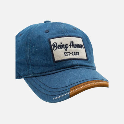 BEING HUMAN  BLUE DENIM CAPS | BLUE DENIM CAPS