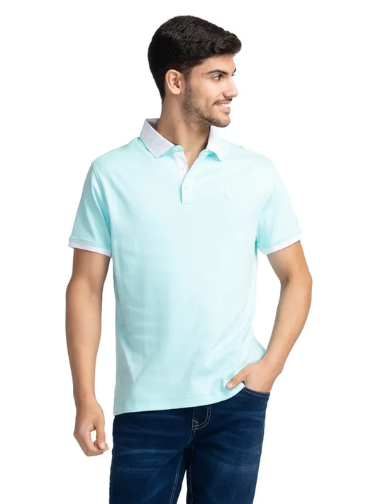 REGULAR FIT T-SHIRTS SHORT SLEEVE MINT