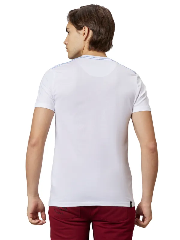 REGULAR FIT T-SHIRTS SHORT SLEEVE WHITE