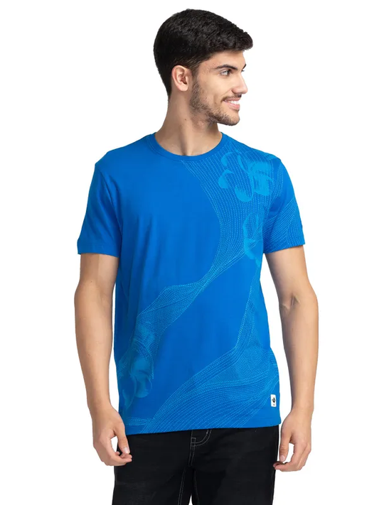 REGULAR FIT T-SHIRTS SHORT SLEEVE VICTORIA BLUE