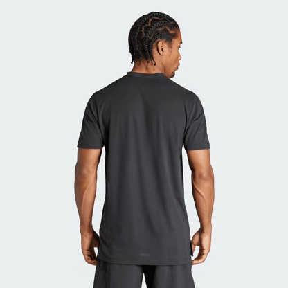Black Designed for Training Workout Tee