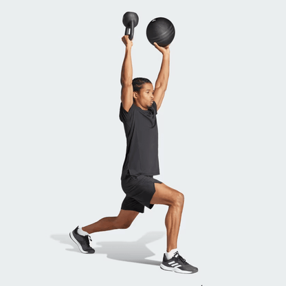 Black Designed for Training Workout Tee