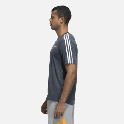 SPORTY MEN ROUND NECK 3-STRIPES TEE