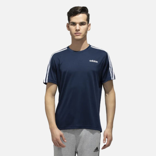 SPORTY MEN ROUND NECK 3-STRIPES TEE