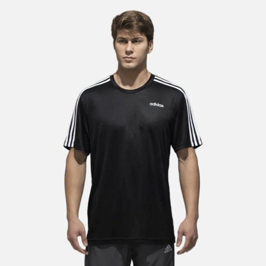 SPORTY MEN ROUND NECK 3-STRIPES TEE