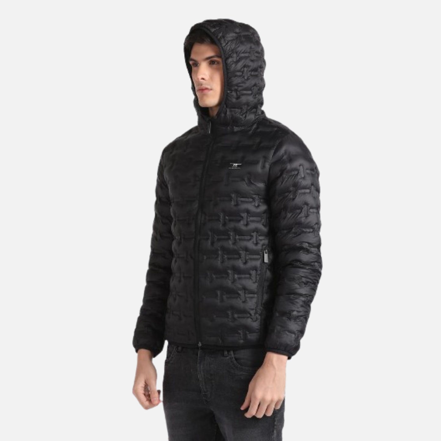 Solid Thermo Tech Hooded Jacket