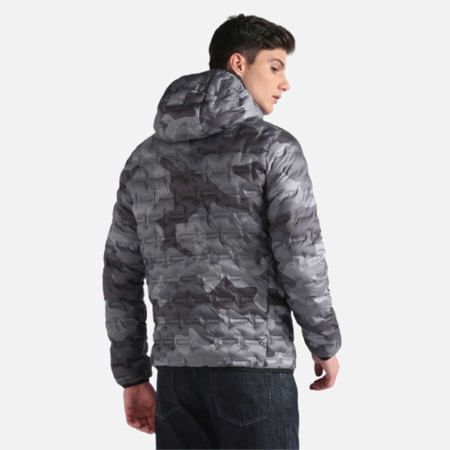 Camouflage Thermo Tech Hooded Jacket