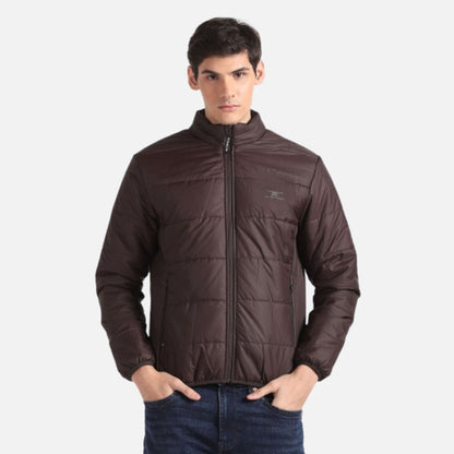 High Neck Solid Jacket