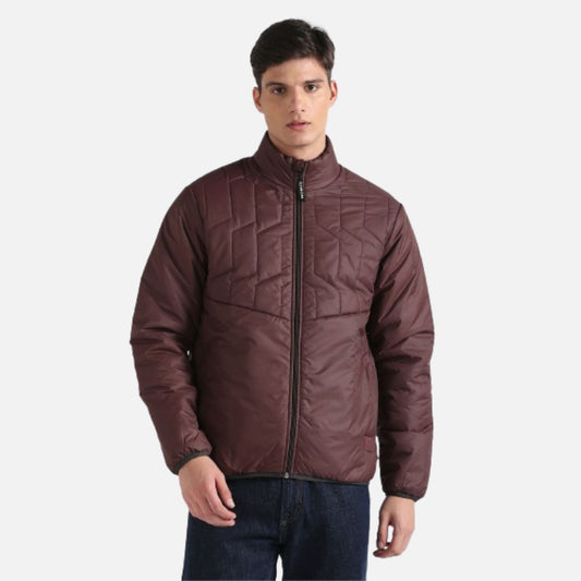 Reversible Solid Quilted Jacket