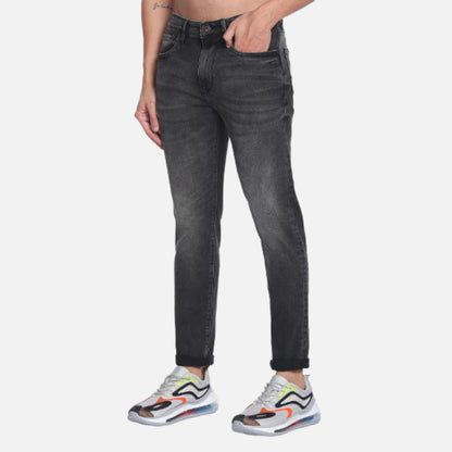 Slim Tapered Twill Authentic Signature Jeans