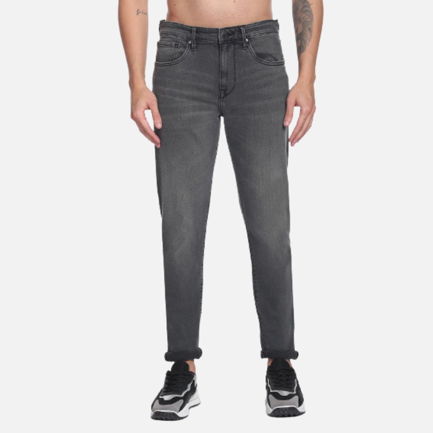 Slim Tapered Twill Classic Vintage Jeans