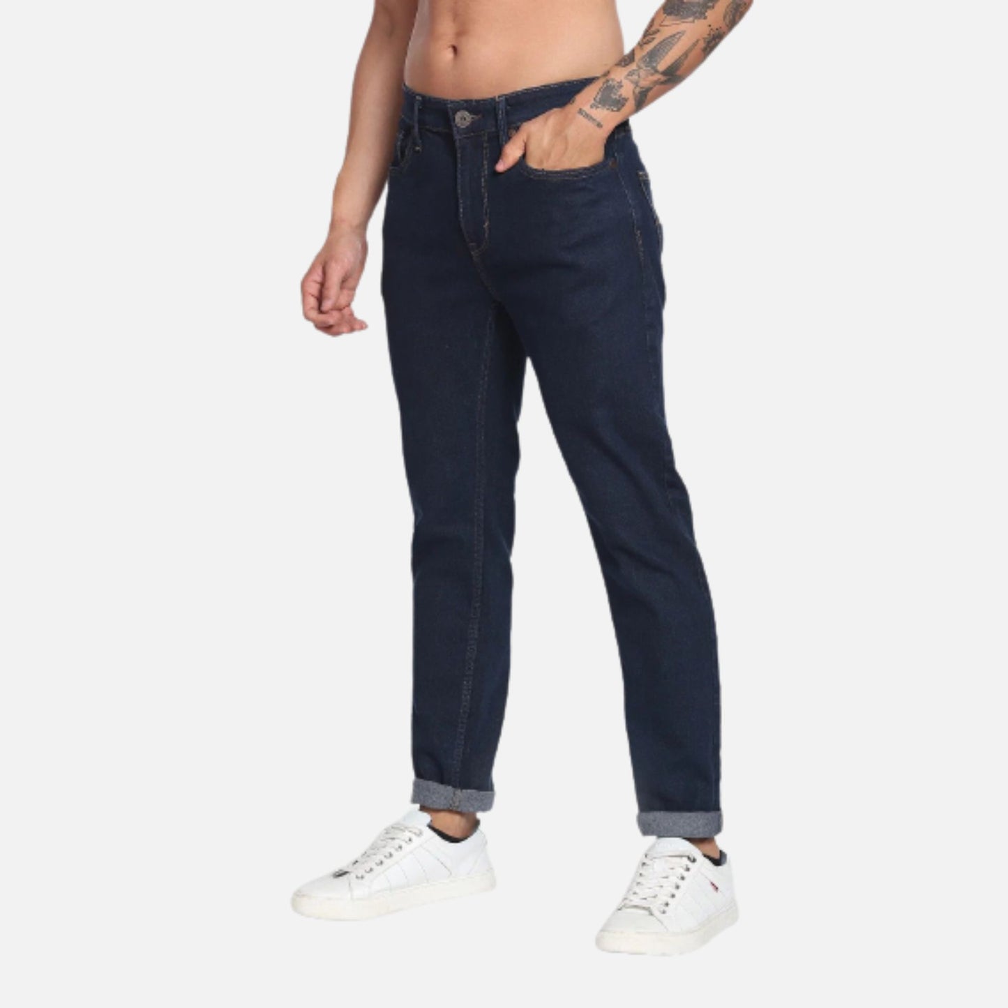 Vintage Slash Slim Tapered Fit Rinsed Classic Vintage Jeans