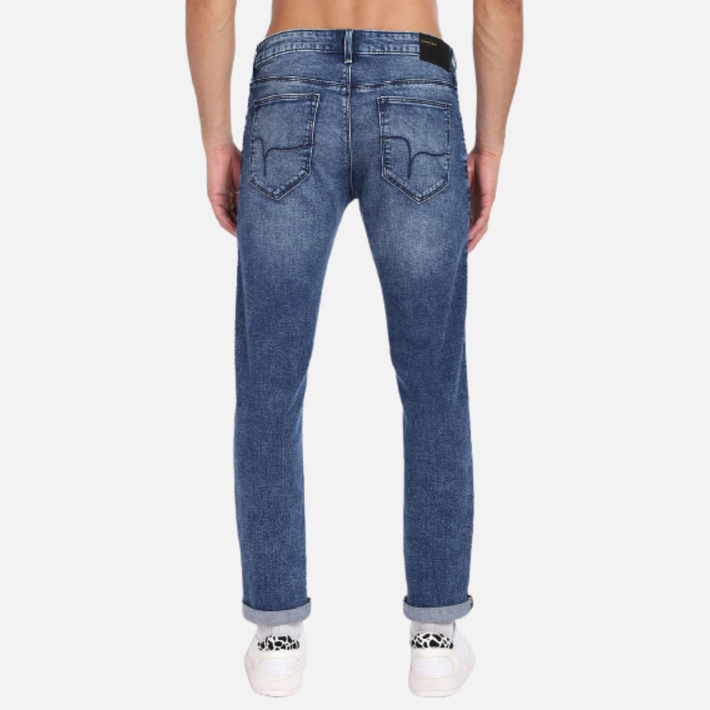 Mid Rise Slim Tapered Fit Jeans