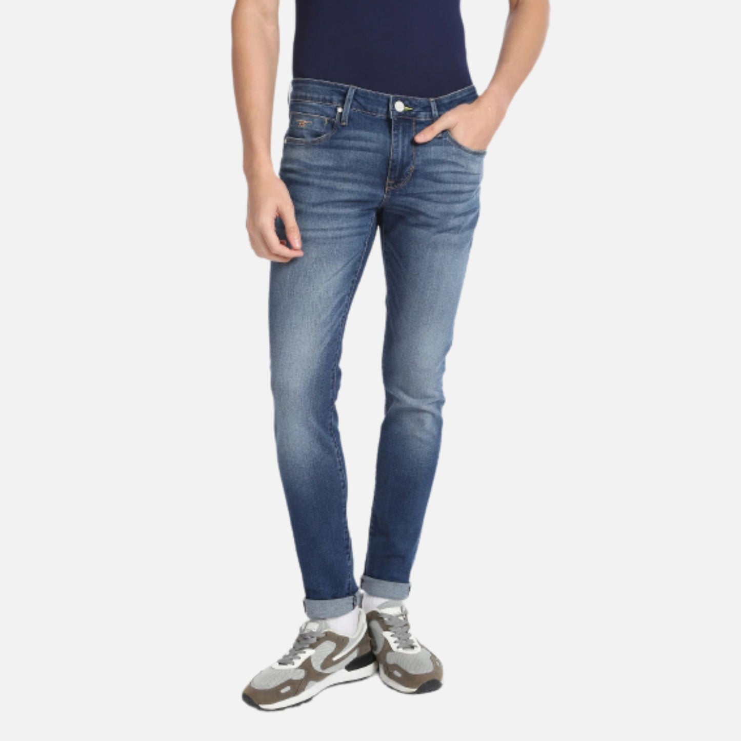 Jackson Super Skinny Fit Stone Wash Jeans