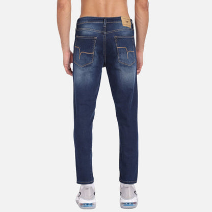 High Rise Mankle Relax Tapered Jeans