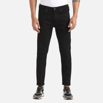 High Rise Mankle Relax Tapered Jeans