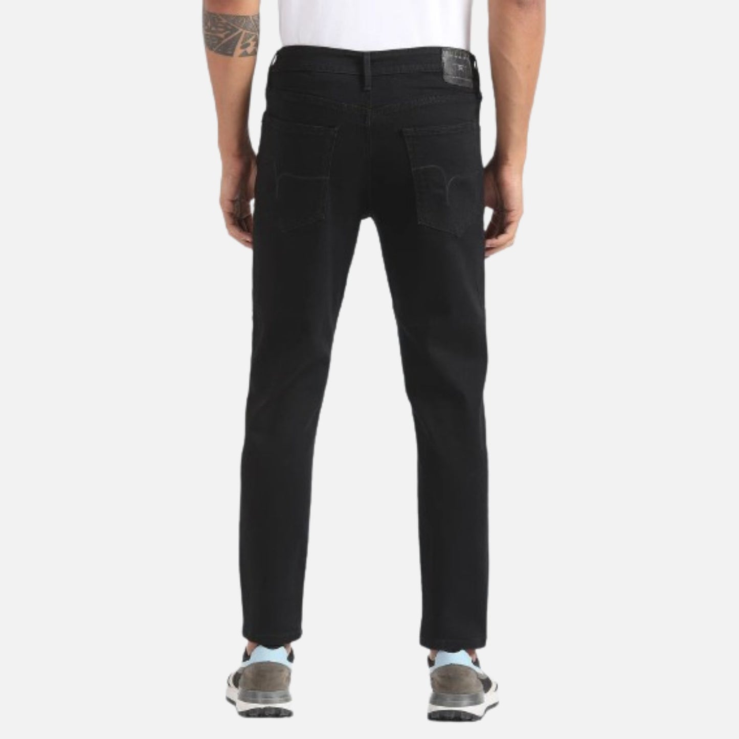 High Rise Mankle Relax Tapered Jeans