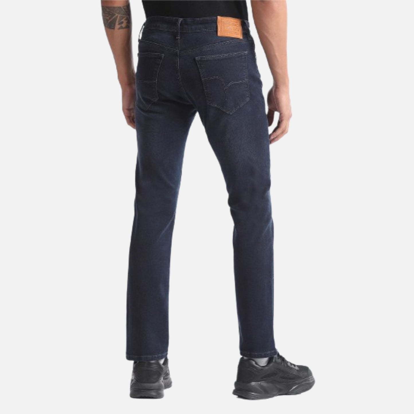 Michael Slim Tapered Stone Wash Jeans