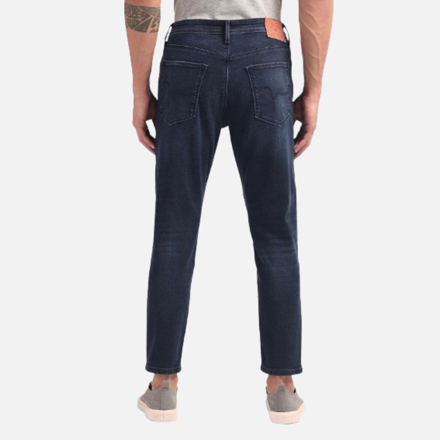 Mankle Relax Tapered Fit Dark Wash Jeans