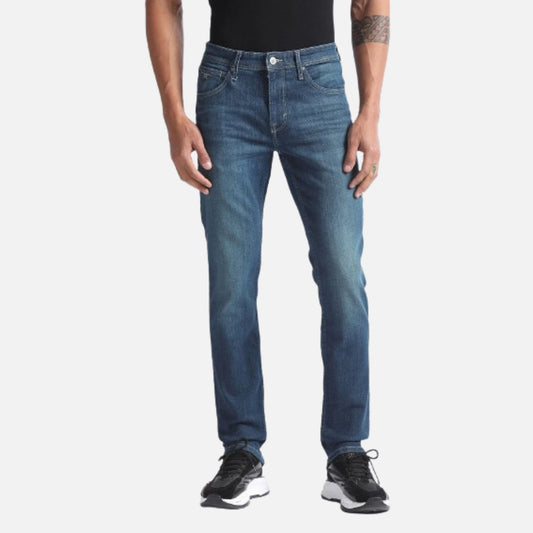 Freddie Slim Straight Stone Wash Jeans