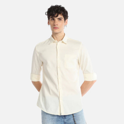 Dobby Cotton Casual Shirt