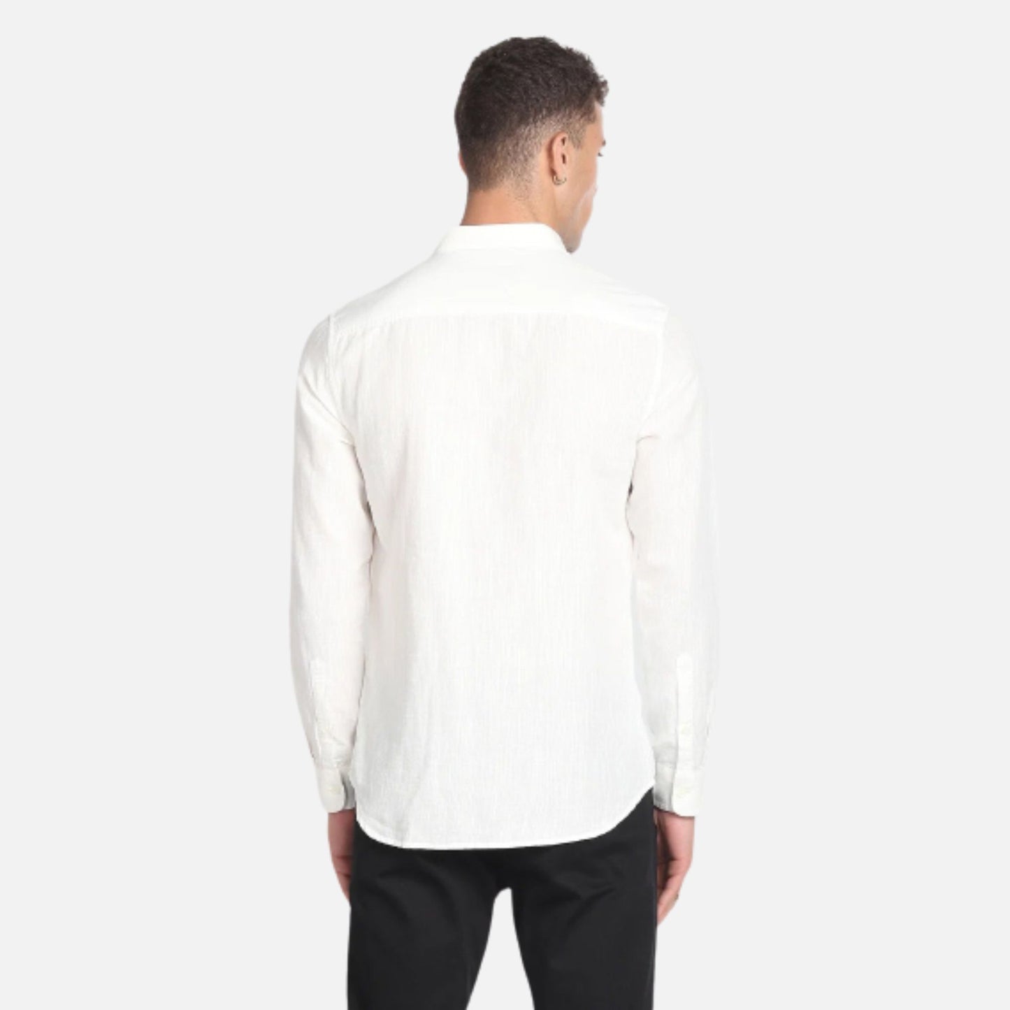 Solid Slim Fit Shirt