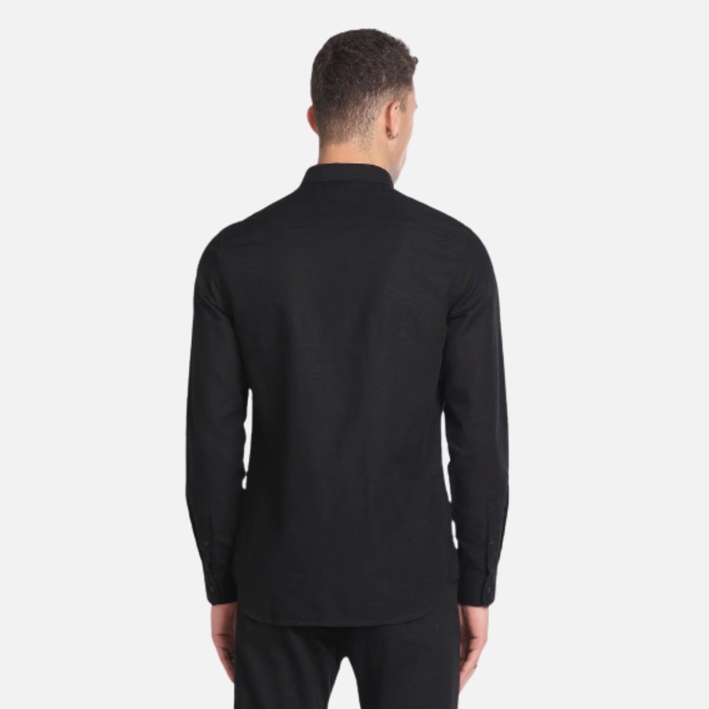 Solid Slim Fit Shirt