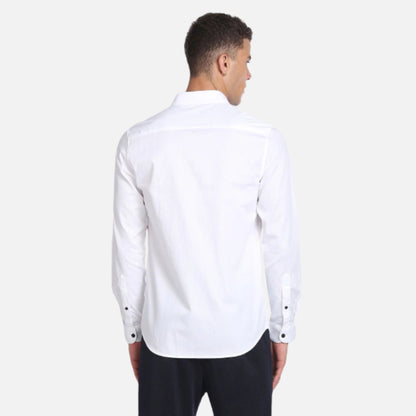 Solid Slim Fit Shirt