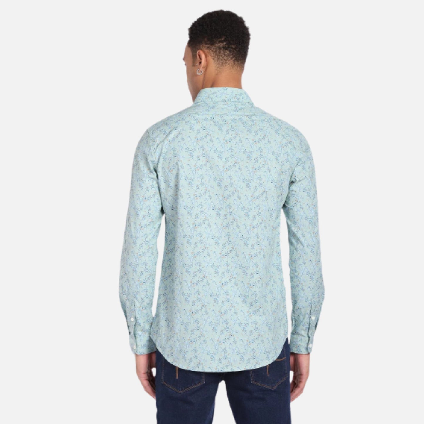 Floral Print Slim Fit Shirt