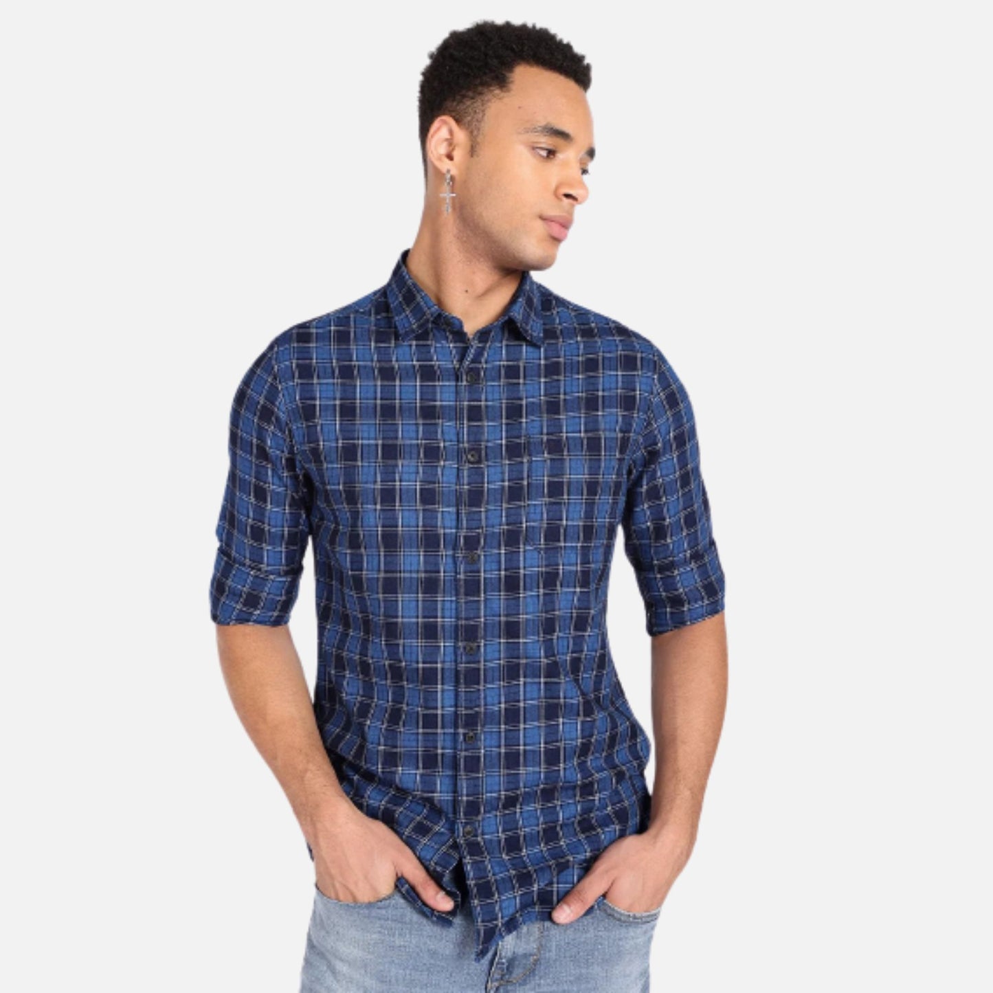 Tartan Check Slim Fit Shirt