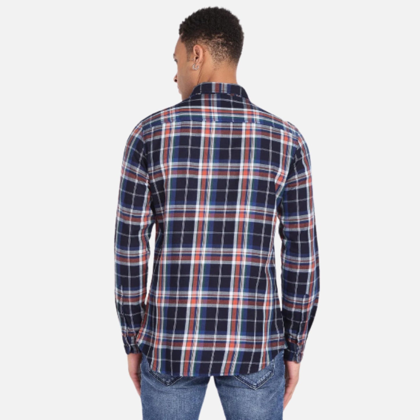 Cotton Twill Tartan Shirt