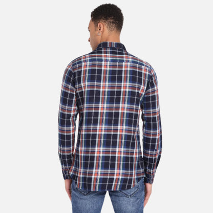 Cotton Twill Tartan Shirt