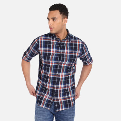 Cotton Twill Tartan Shirt