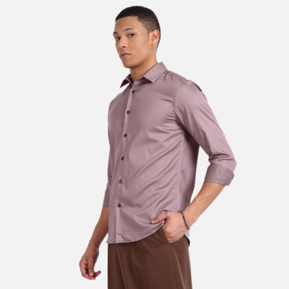 Solid Slim Fit Shirt