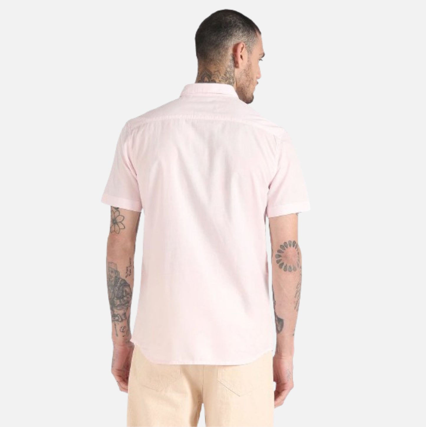 Short Sleeve Slim Shirt