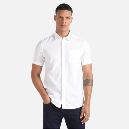 Solid Slim Fit Shirt