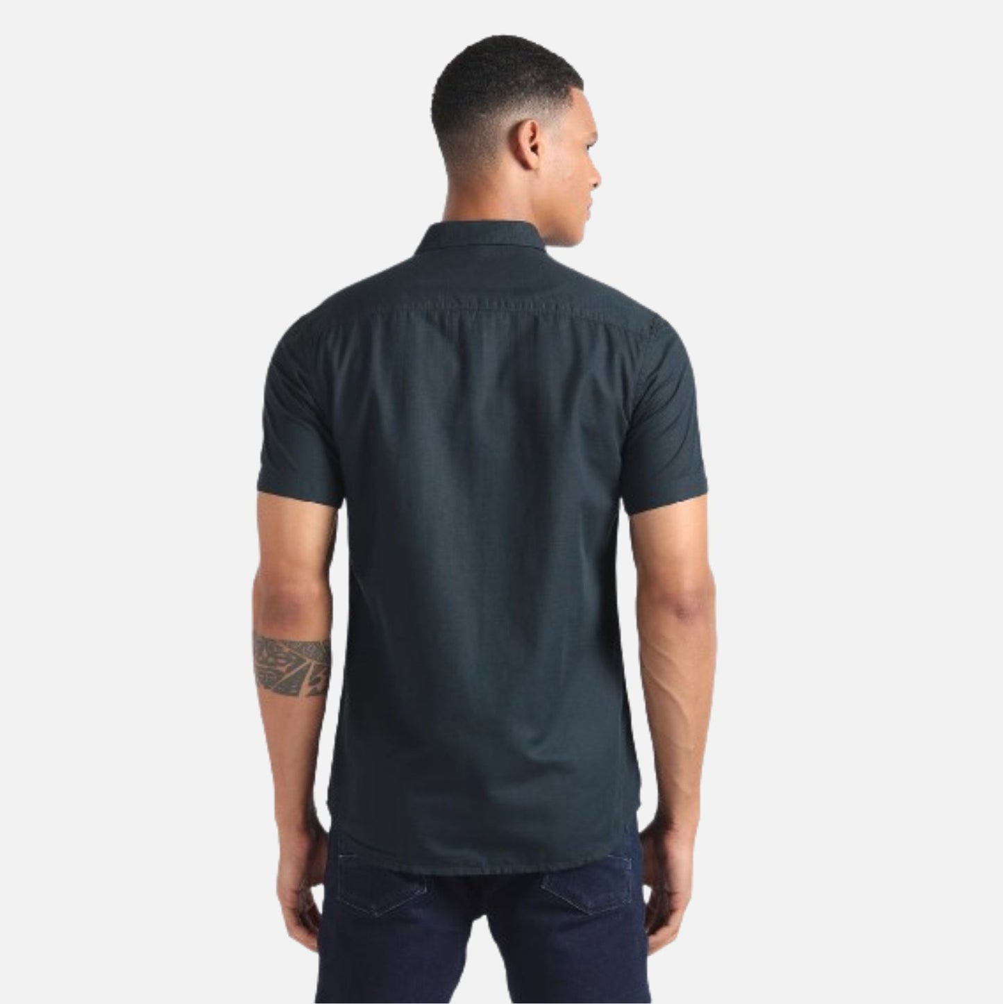 Solid Slim Fit Shirt