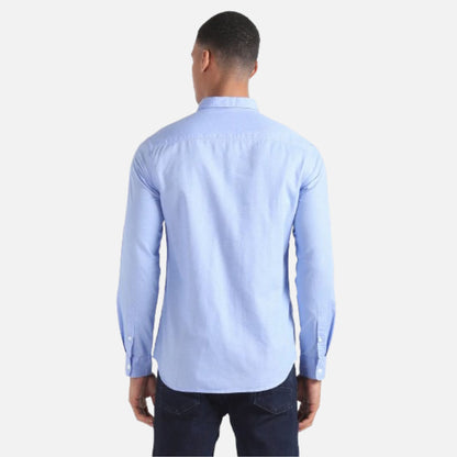 Cotton Linen Solid Shirt