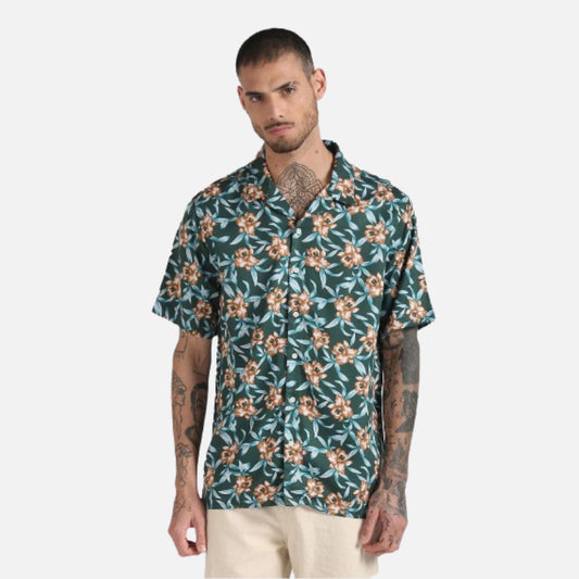 Viscose Floral Print Shirt