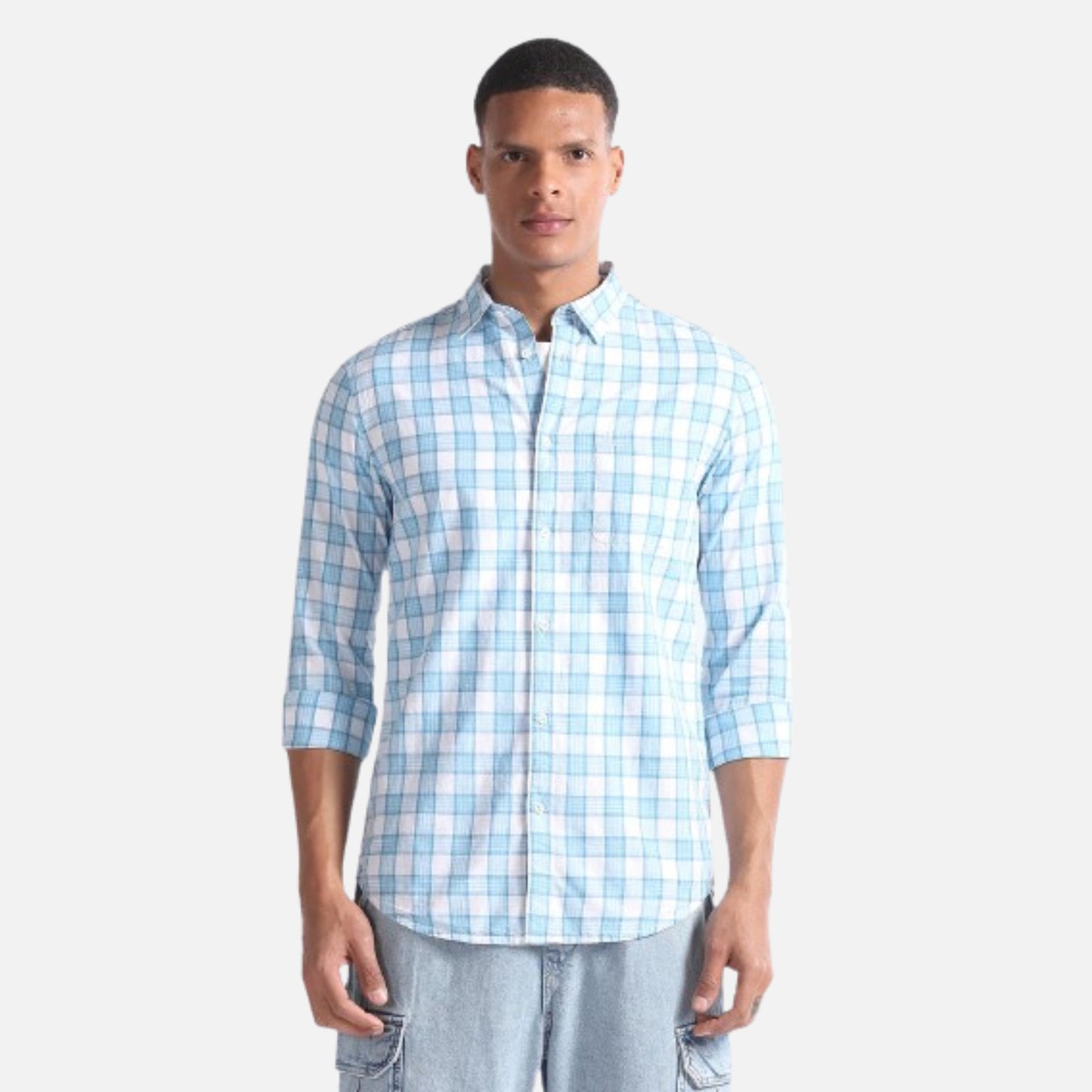 Tartan Check Cotton Shirt