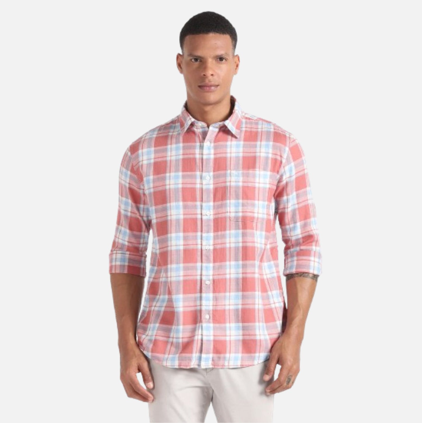 Pure Cotton Twill Shirt