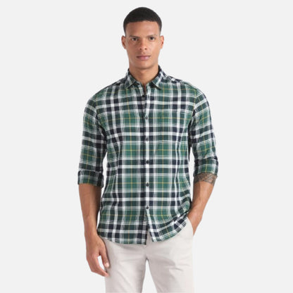 Pure Cotton Tartan Check Shirt