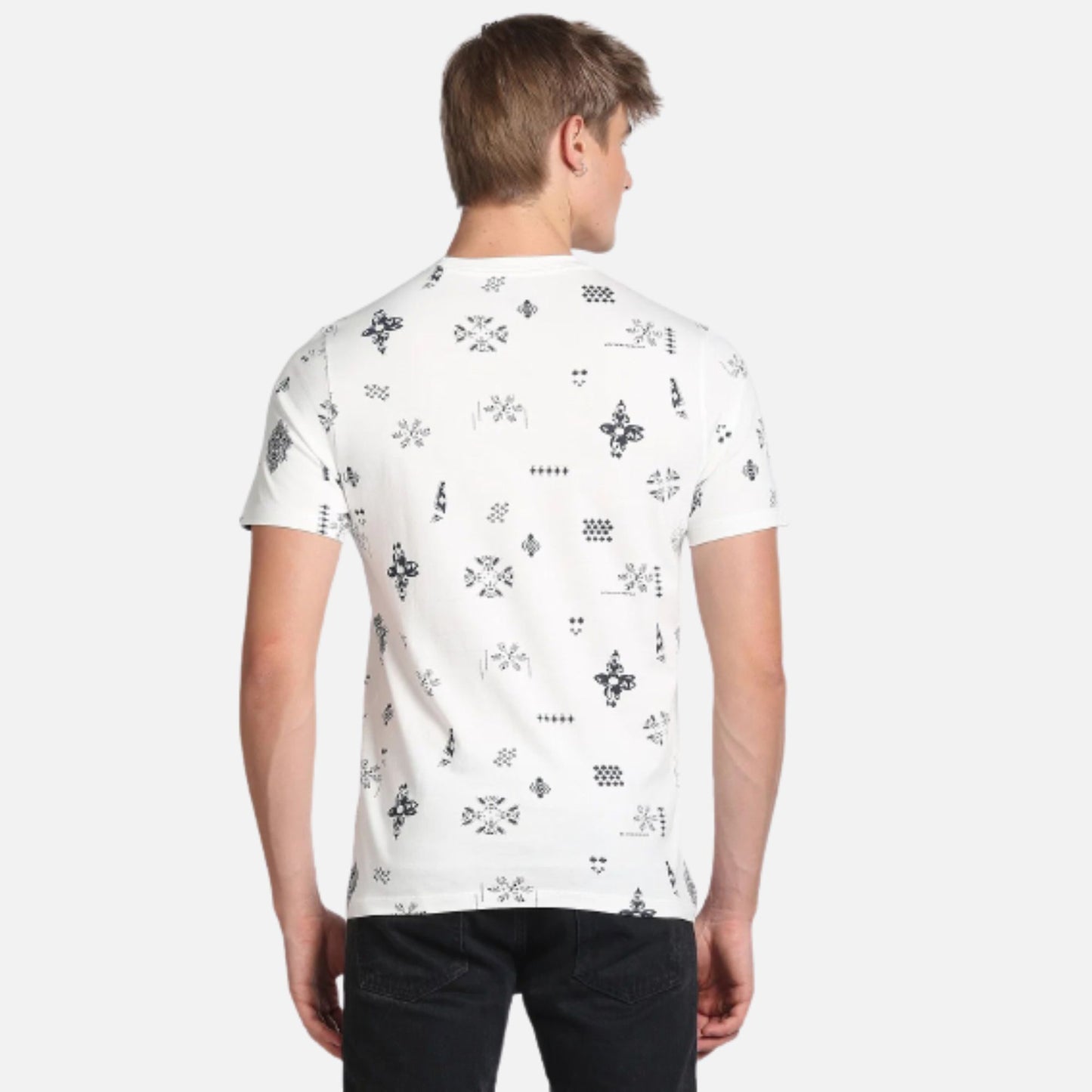 Graphic Print Cotton T-Shirt