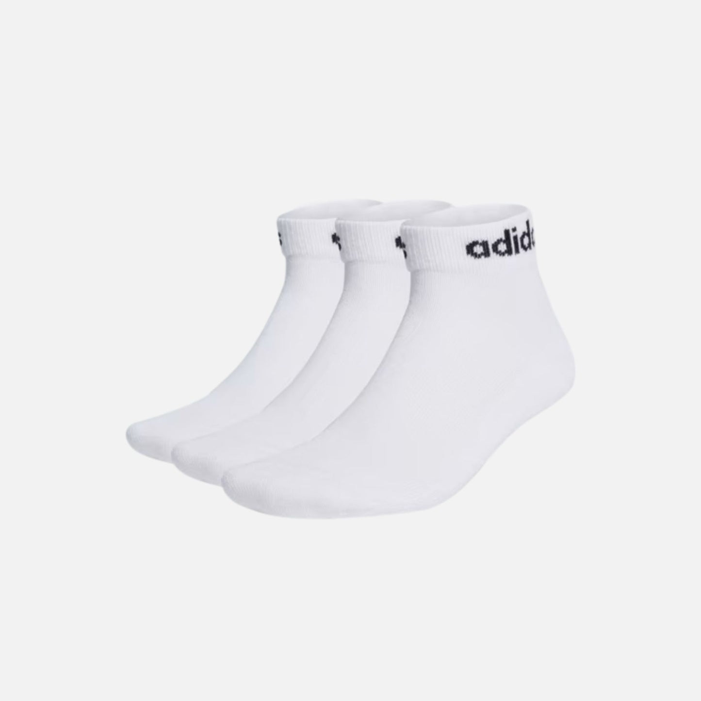 LINEAR ANKLE CUSHIONED SOCKS 3 PAIRS