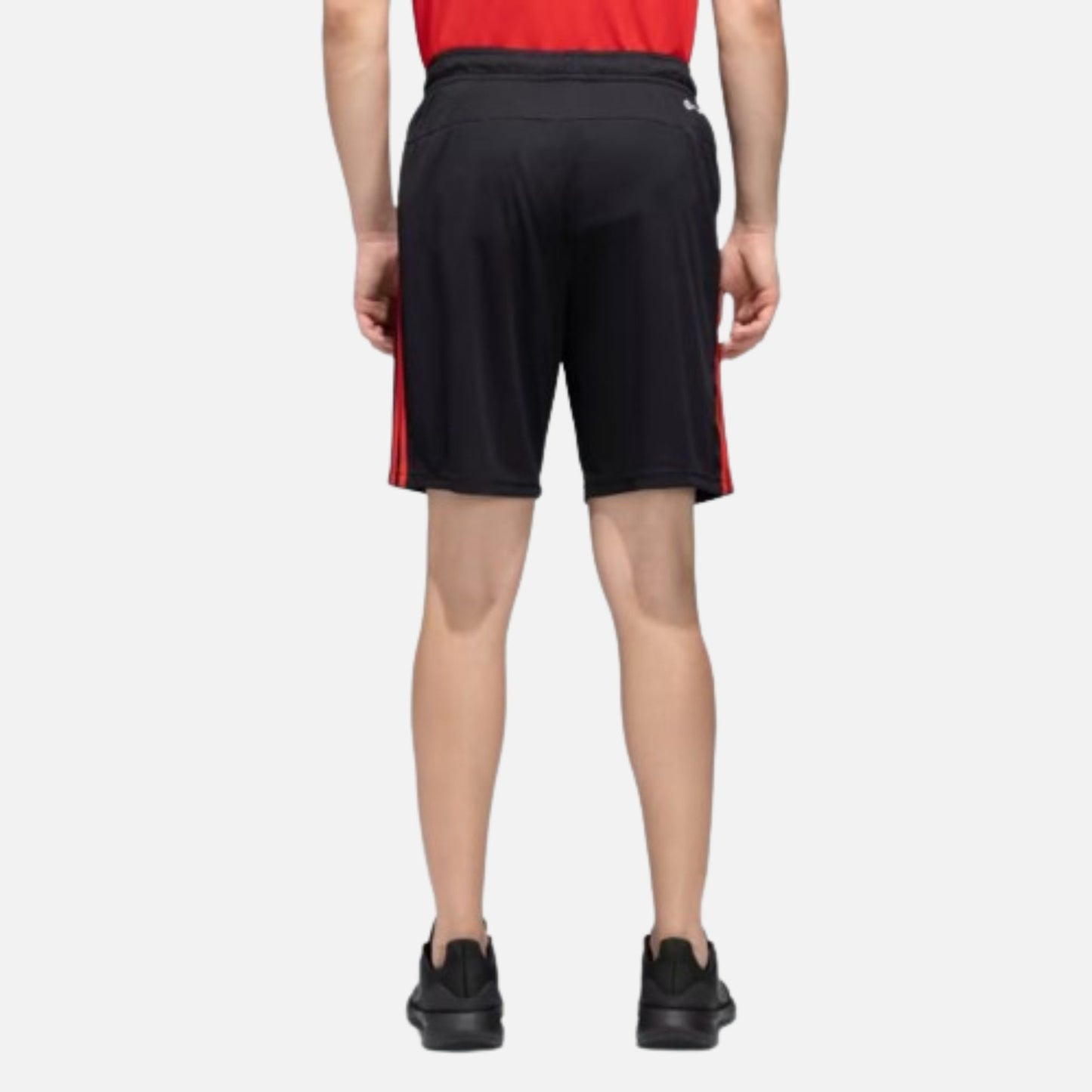 TRAIN ESSENTIALS PIQUÉ 3-STRIPES TRAINING SHORTS