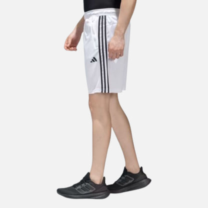 TRAIN ESSENTIALS PIQUÉ 3-STRIPES TRAINING SHORTS