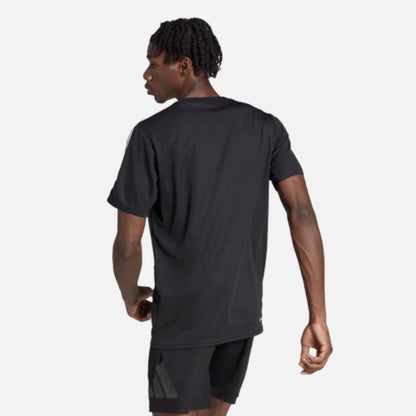 TRAIN ESSENTIALS 3-STRIPES TRAINING TEE