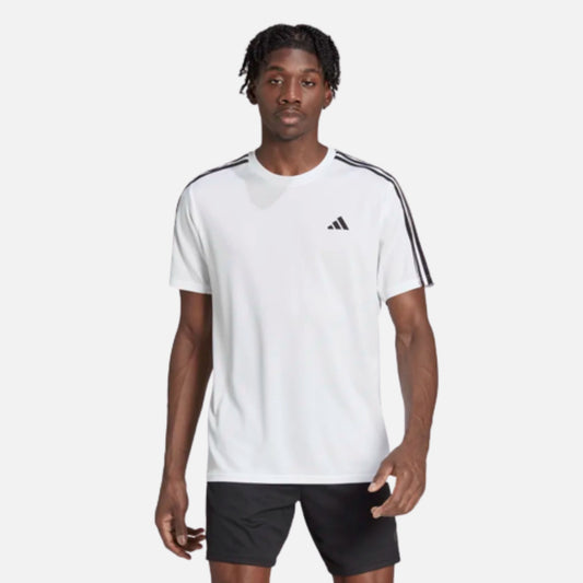 TRAIN ESSENTIALS 3-STRIPES TRAINING TEE